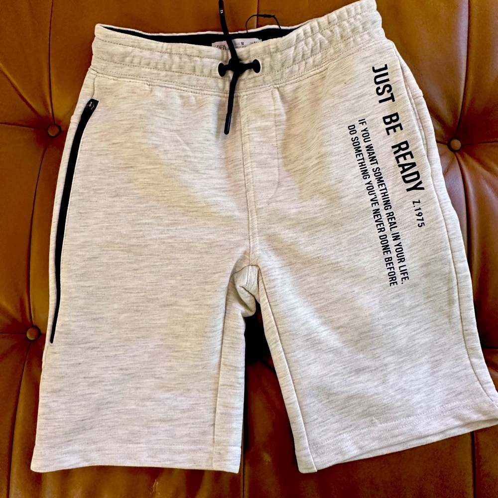 ZARA Plush Sports Shorts (NWOT)